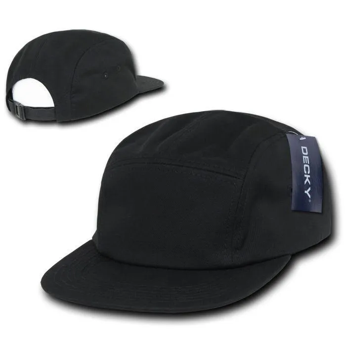 1 Dozen Decky 5 Panel Racer Racing Jockey Biker Caps Hats Camo Wholesale