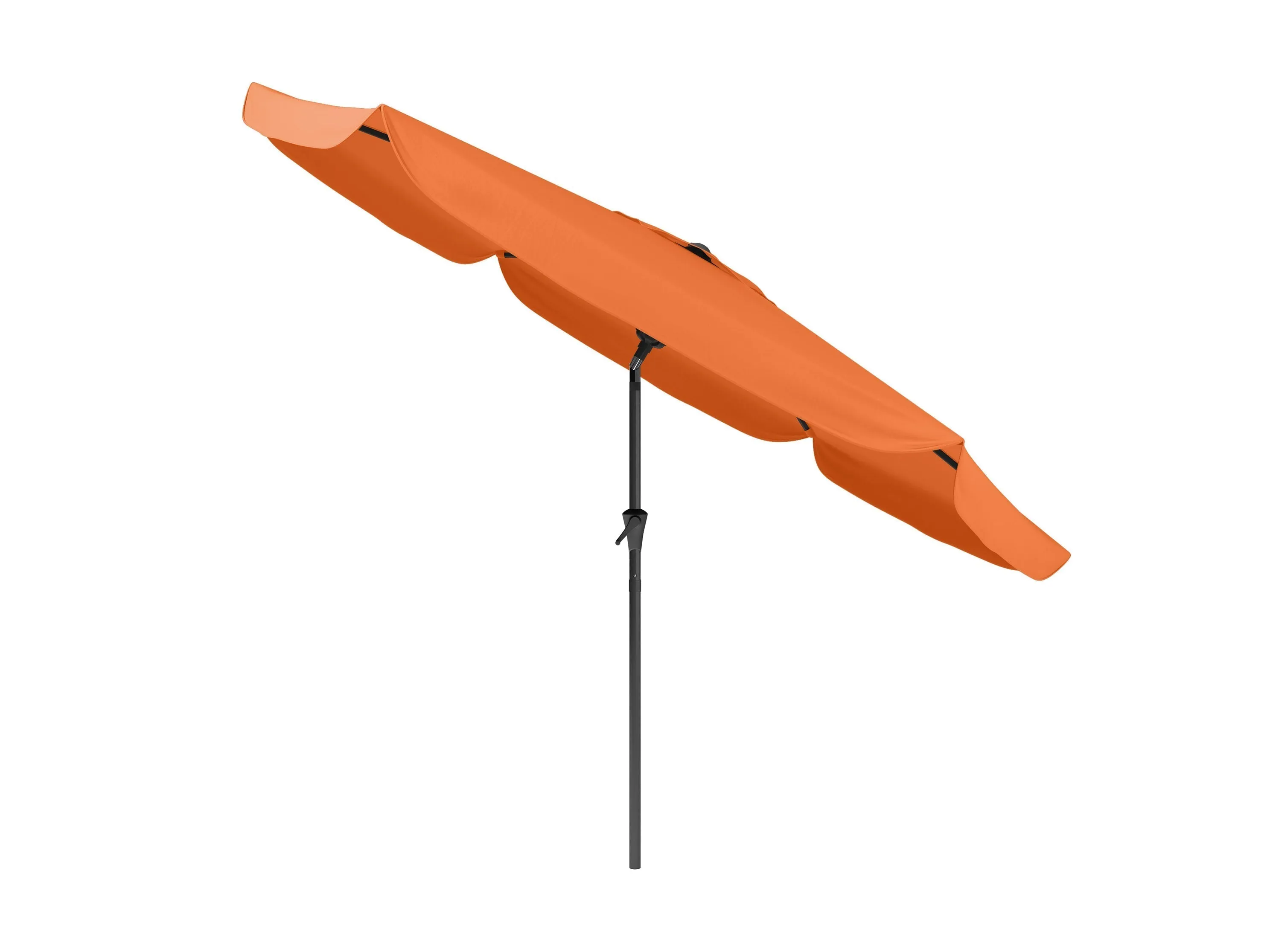 10ft Round Orange Patio Umbrella