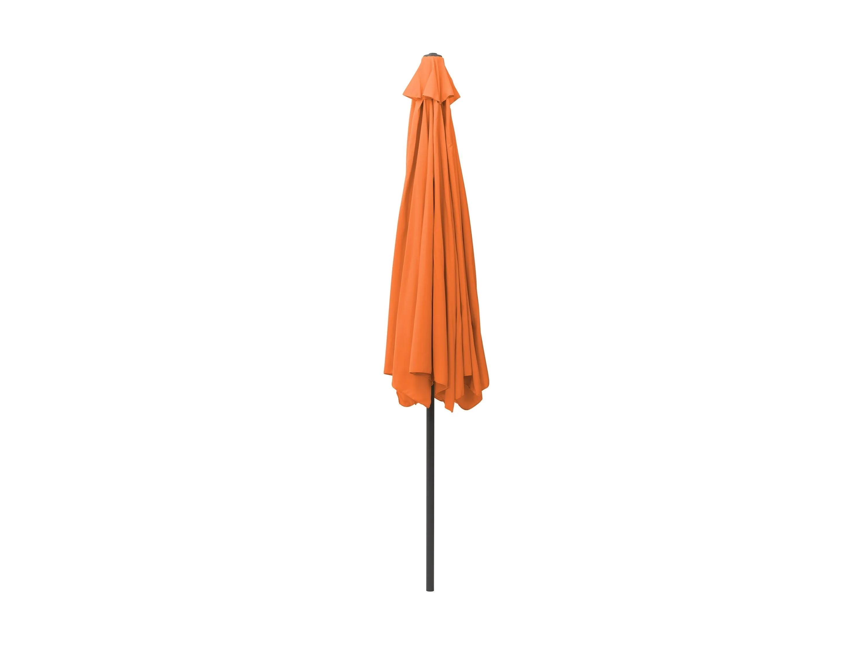 10ft Round Orange Patio Umbrella
