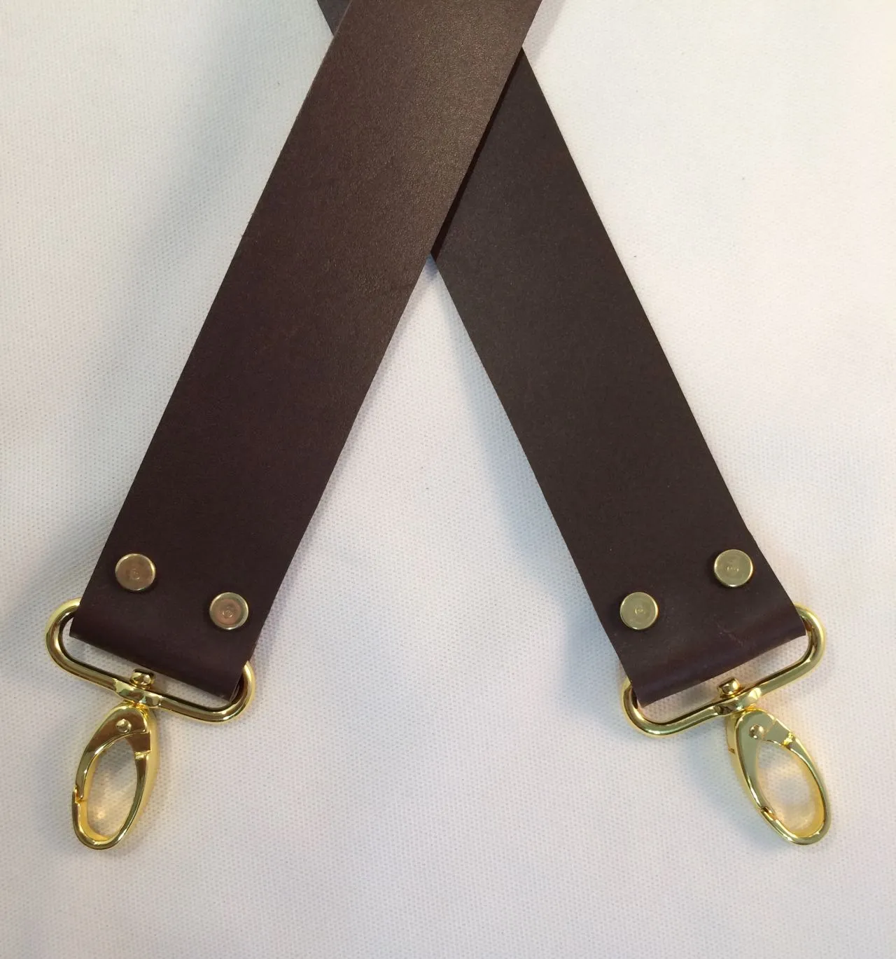 1.5" Quality Wide Leather Cross Body Purse Bag Strap NEW 5 Lengths  3 Colors