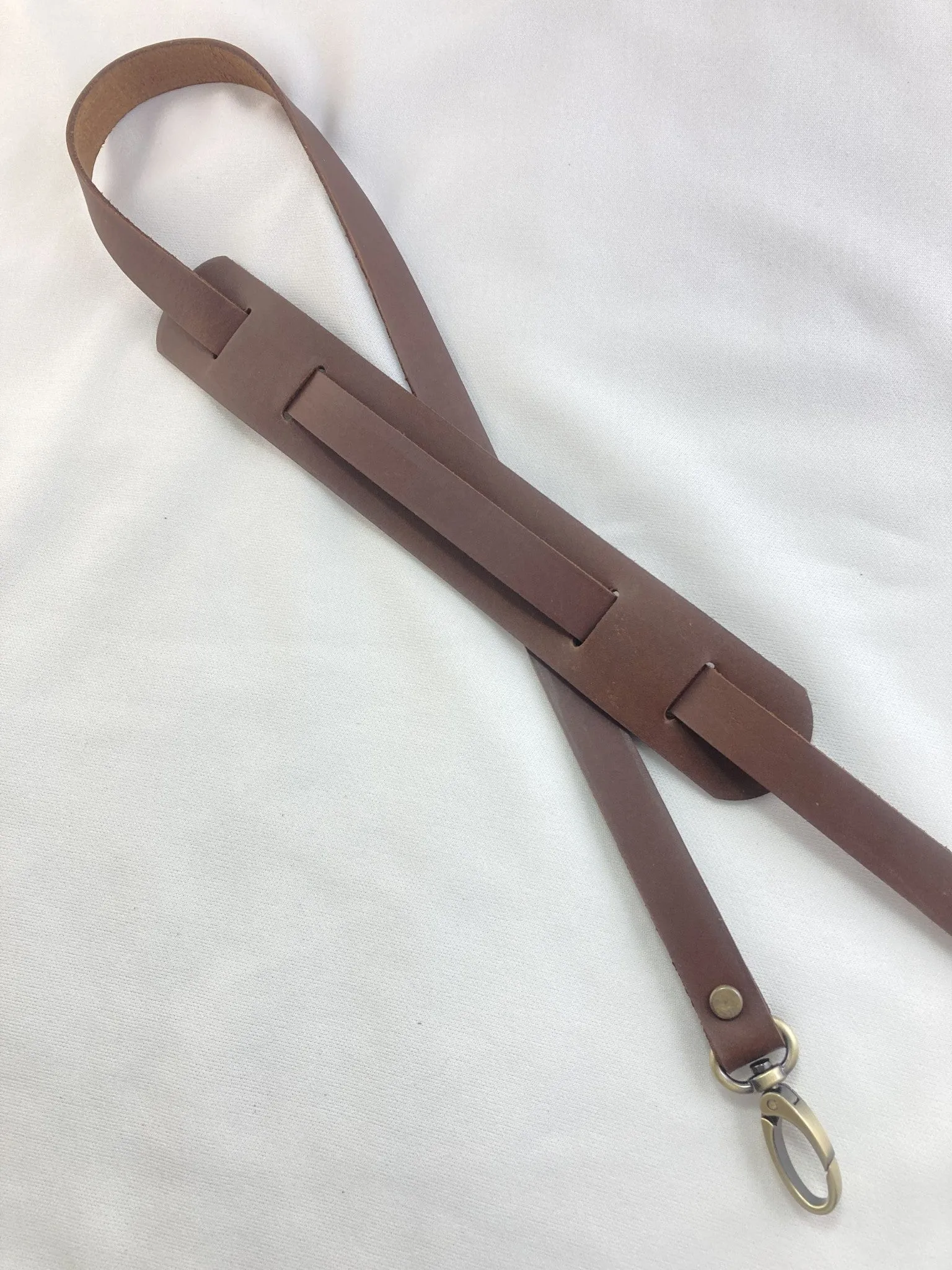 5/8" Leather Cross body Replacement Strap Shoulder Pad Bag Luggage  5 Lengths