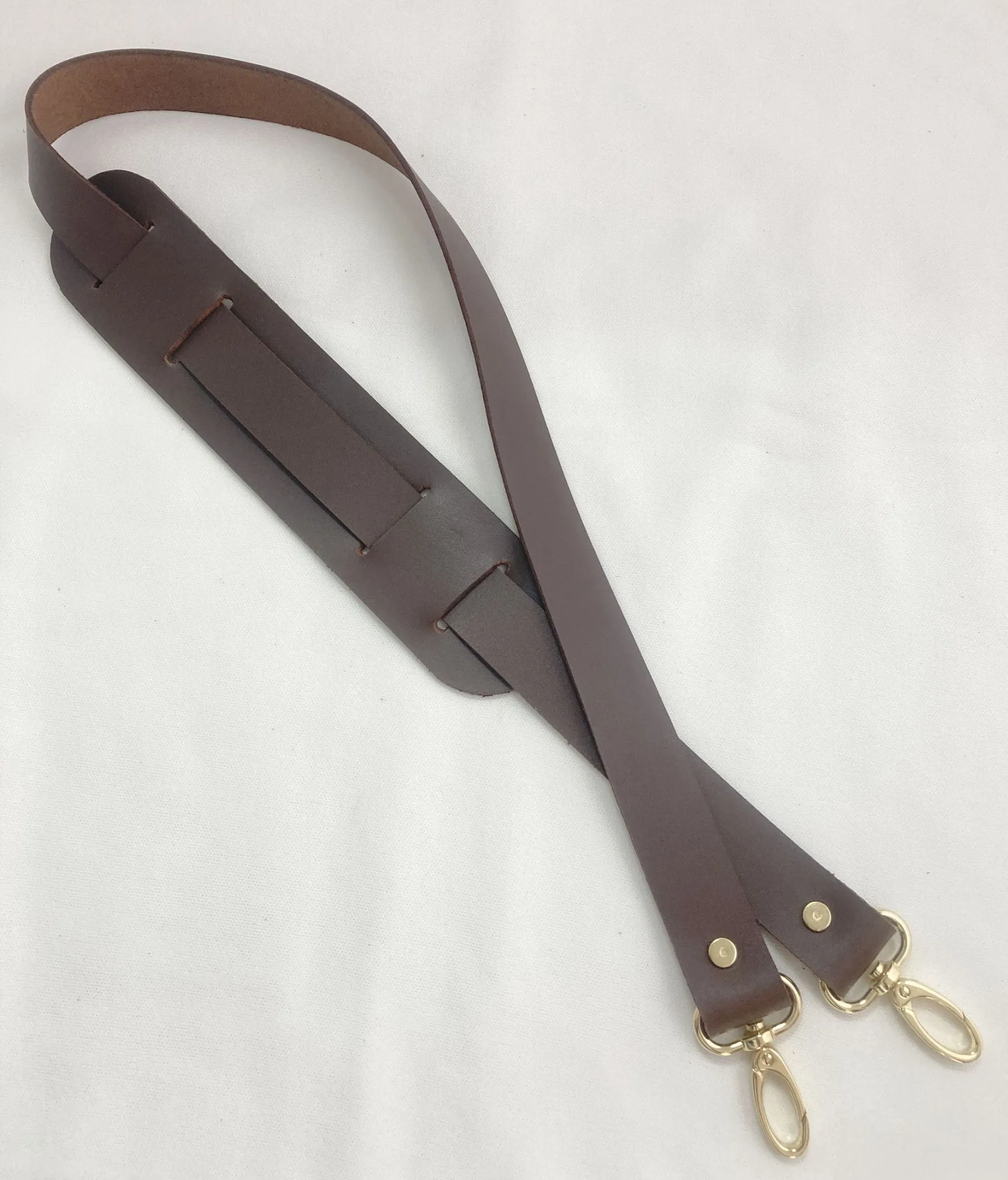 5/8" Leather Cross body Replacement Strap Shoulder Pad Bag Luggage  5 Lengths