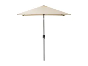 9ft Square Warm White Patio Umbrella