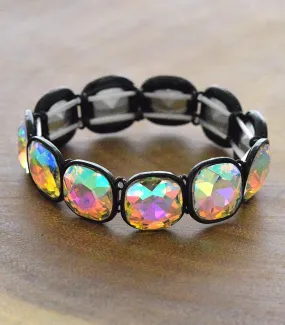AB Stone Bracelet-Black