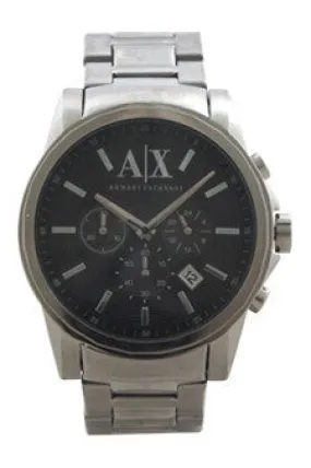 ax2084 chronograph stainless steel bracelet watch by armani exchange -For Men