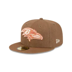 Baltimore Ravens Antique Plaid 59FIFTY Fitted Hat