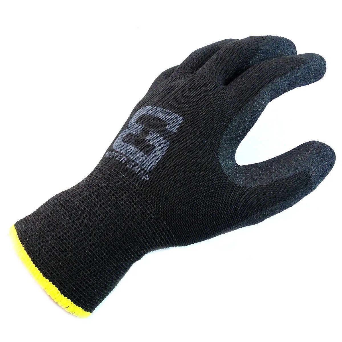 Better Grip® Double Lining Rubber Coated Gloves - BGWANS-BK-CS