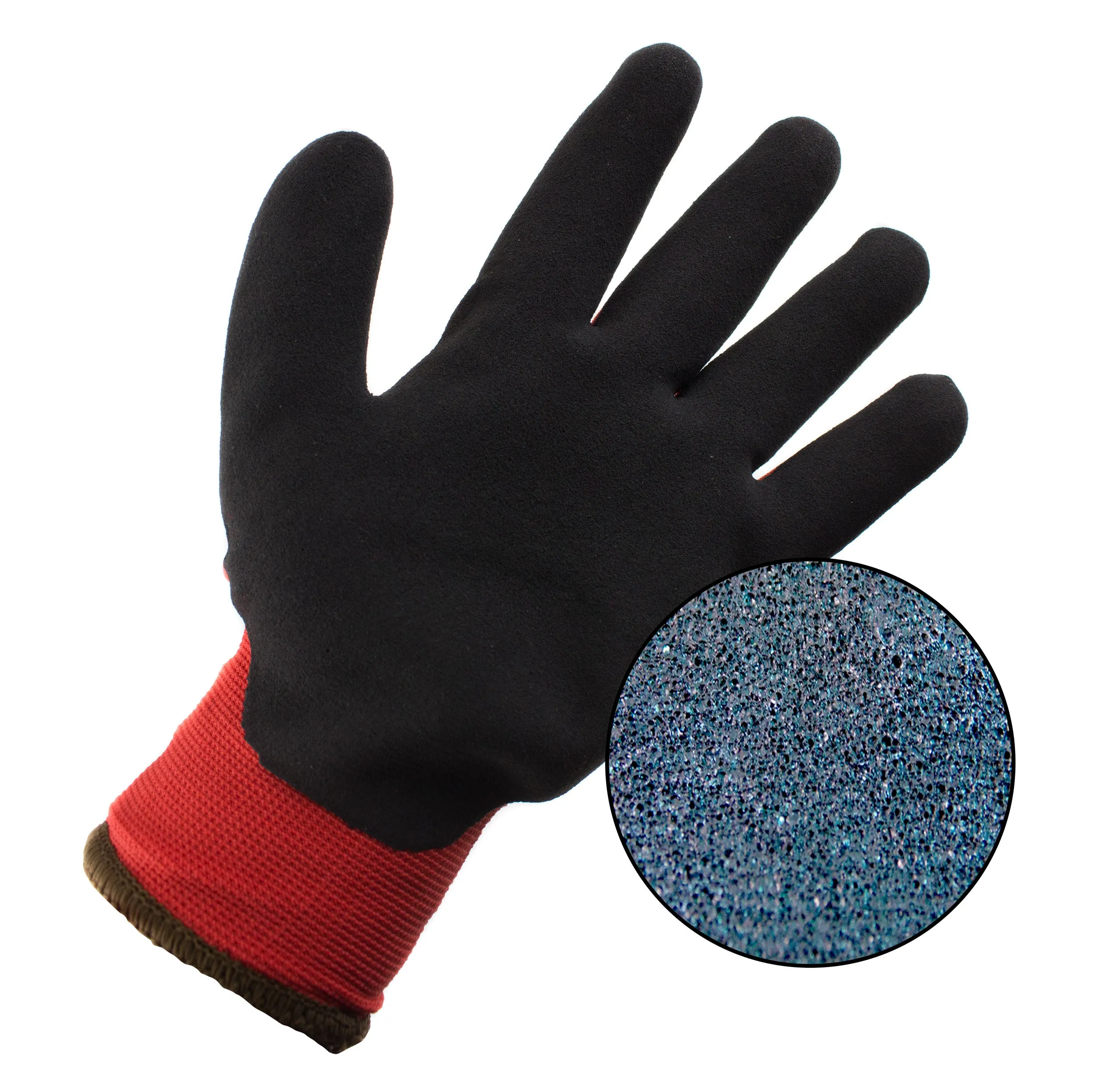Better Grip® Double Lining Rubber Coated Gloves - BGWANS-RD-CS(RN)