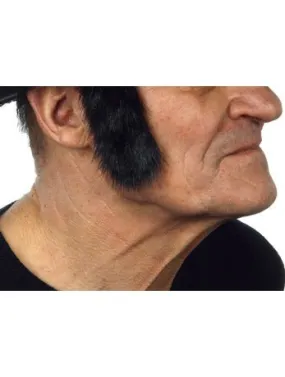 Black Sideburns Accessory