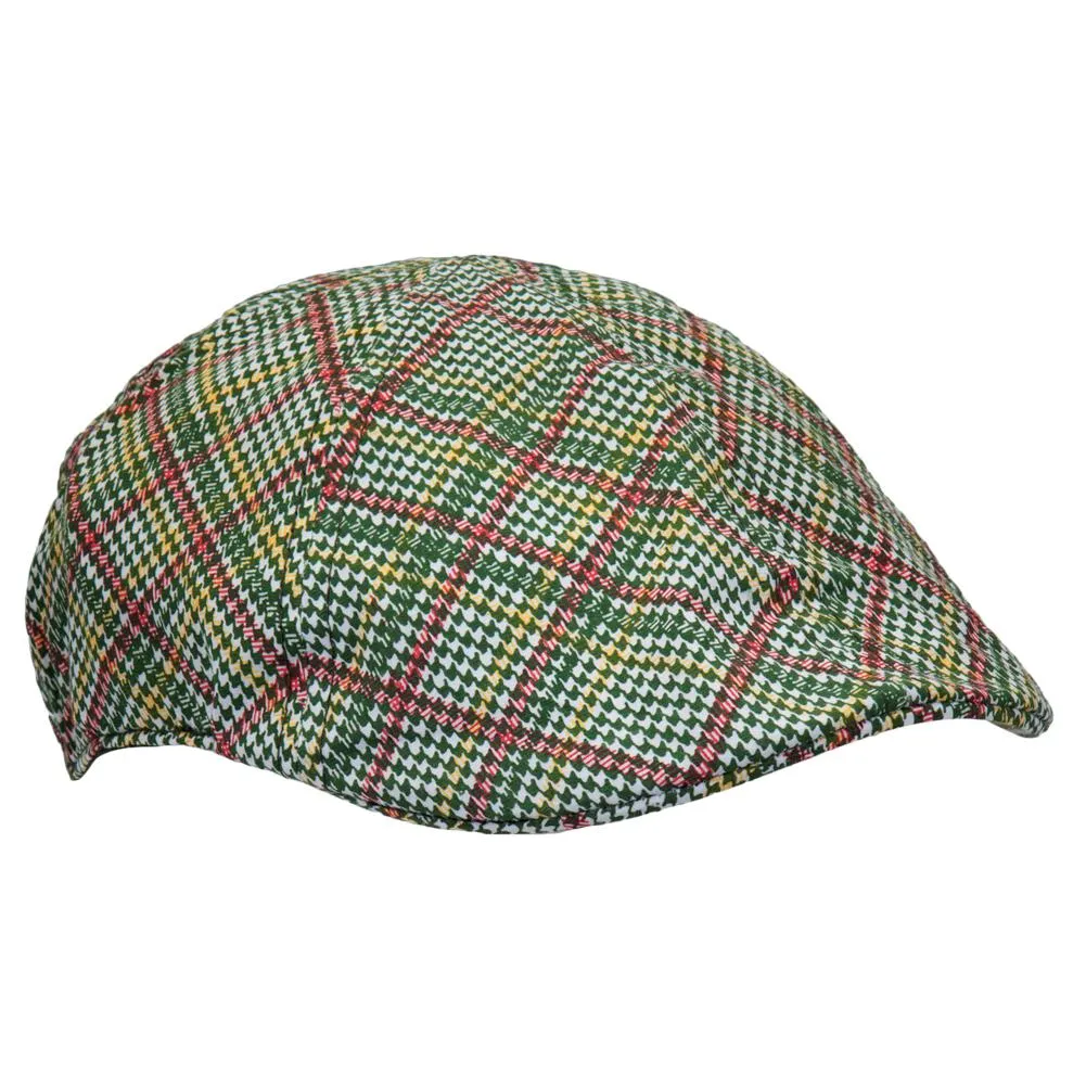 Bob Marley - Plaid Rasta Driving Cap