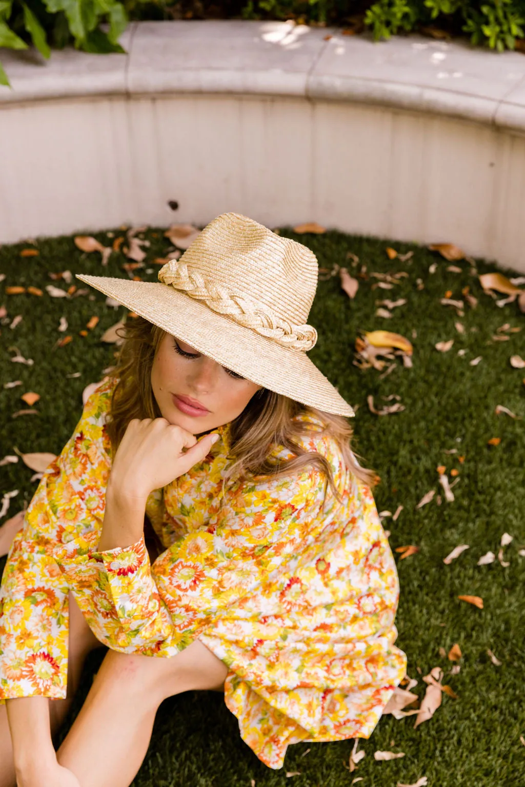 Braided Straw Hat