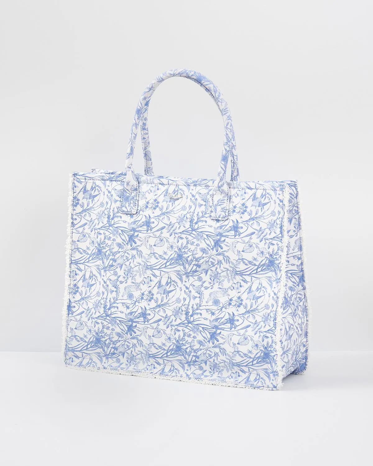 Bunny Blues Structured Tote
