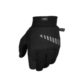 Callaway Golf Thermal Grip, Cold Weather Golf Gloves, Medium, 1 Pair, (Left and Right) , Black