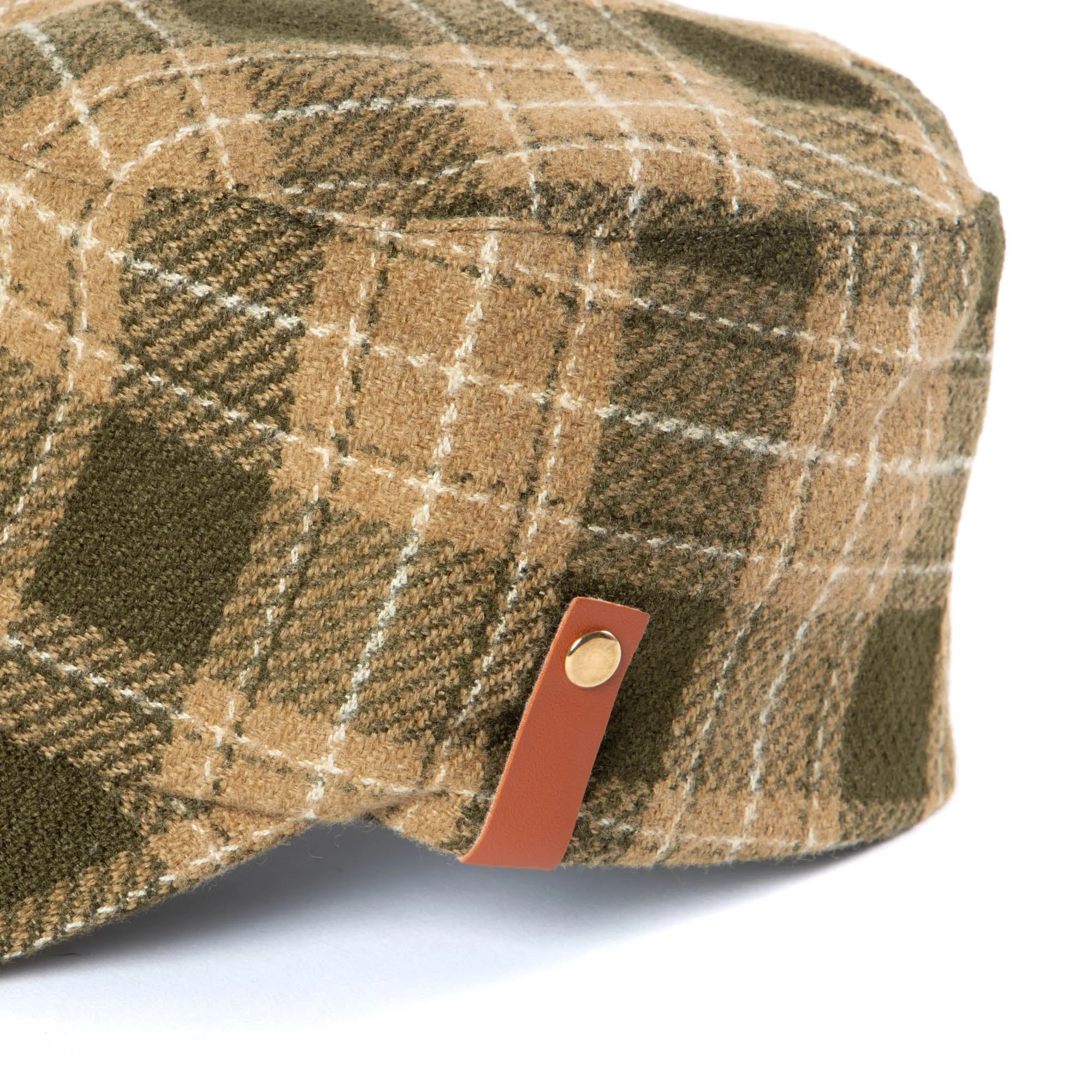 Cash - Cut & Sew Plaid Fishermans Cap