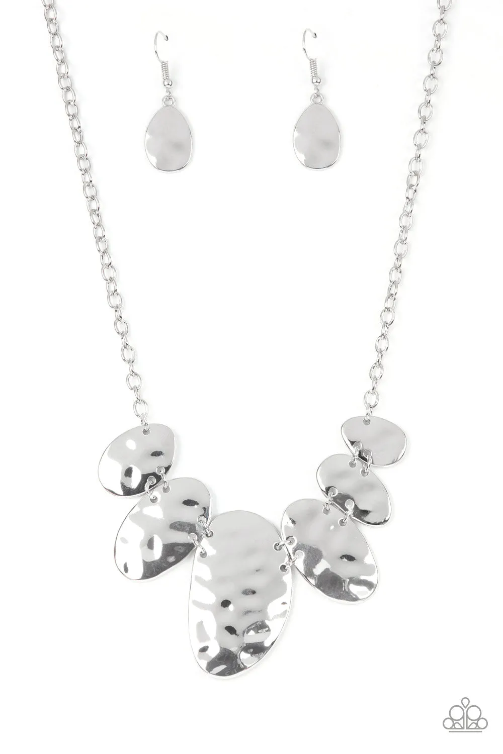 Cave Crawl - Silver Paparazzi Accessories