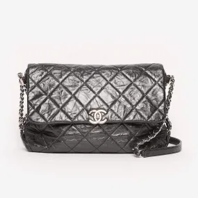 Chanel Distressed Jumbo Flap Bag