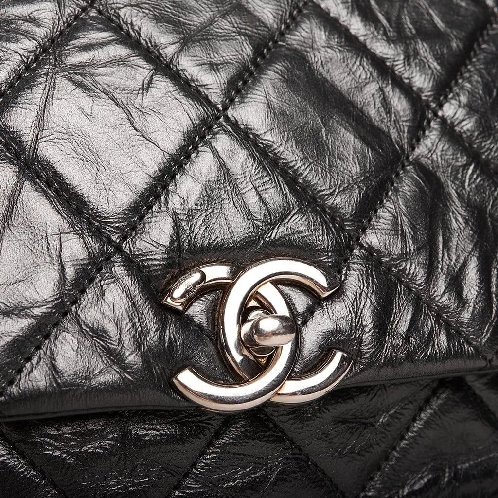 Chanel Distressed Jumbo Flap Bag