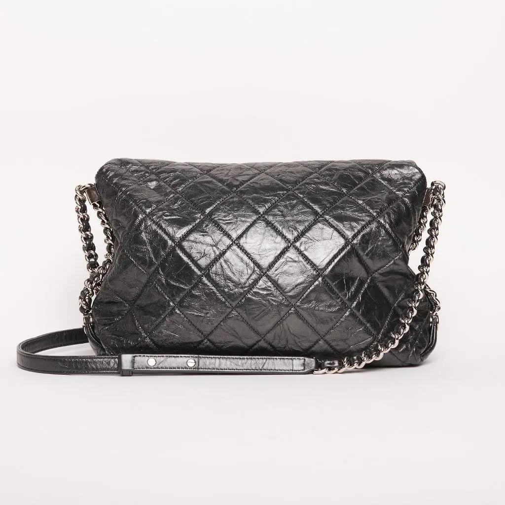 Chanel Distressed Jumbo Flap Bag