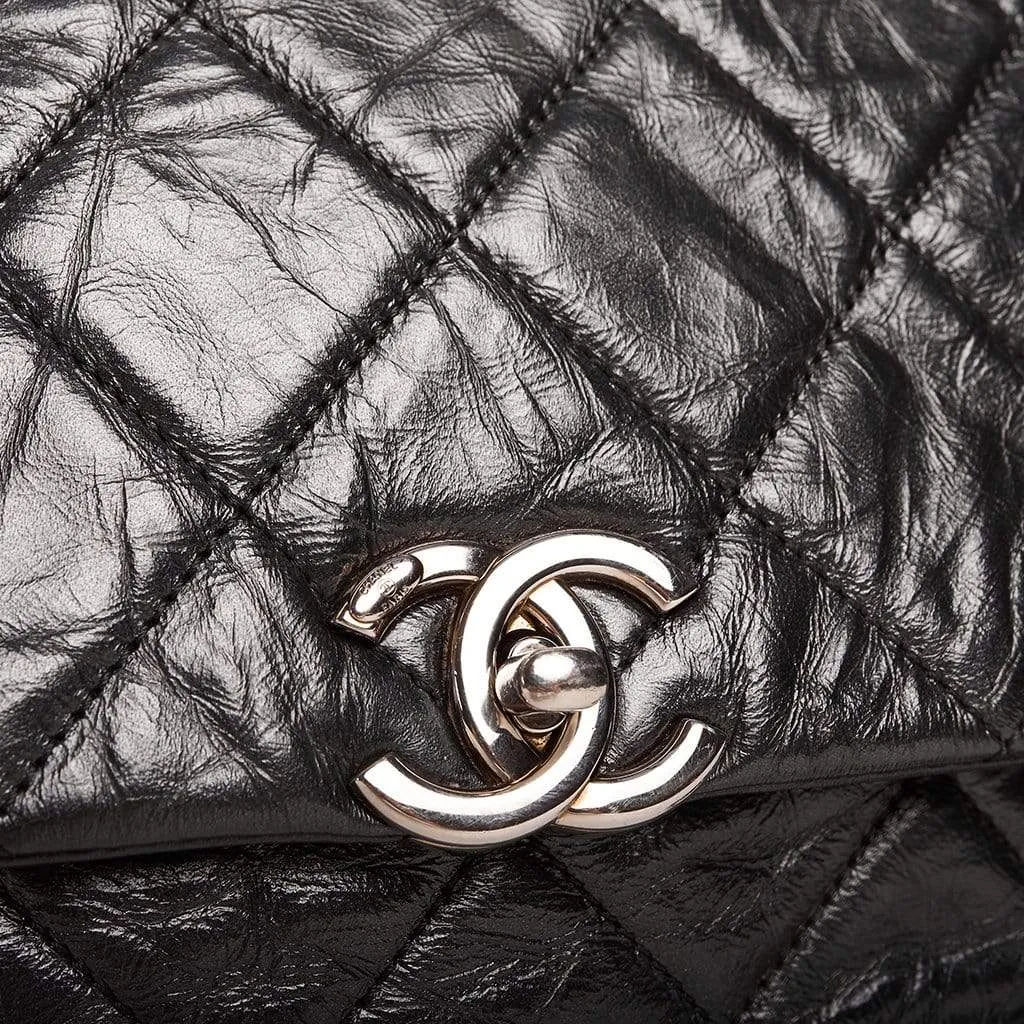 Chanel Distressed Jumbo Flap Bag
