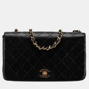 ChanelCC Quilted Lambskin Full Flap Bag