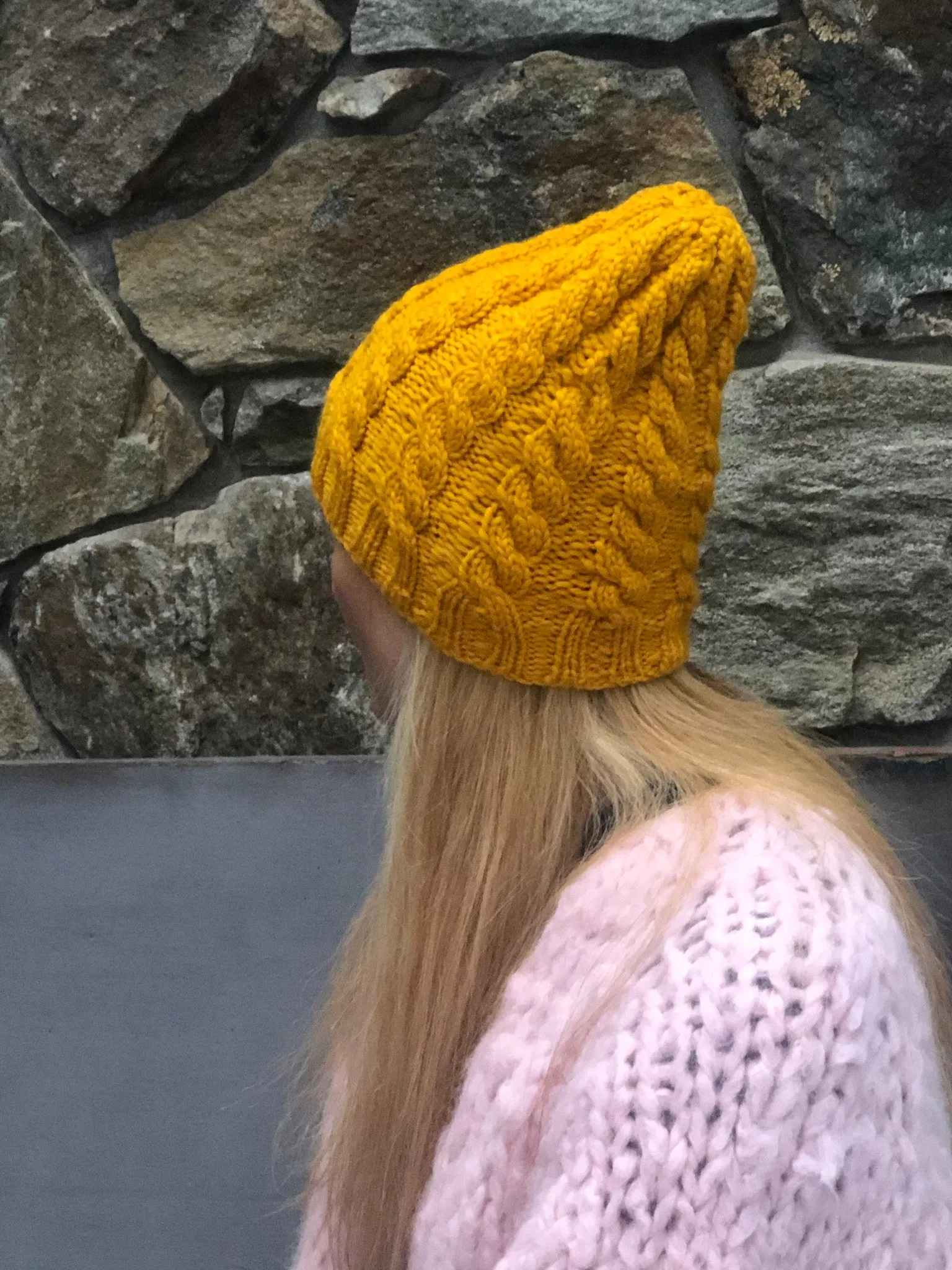Classic Cable Beanie- PATTERN - Dream
