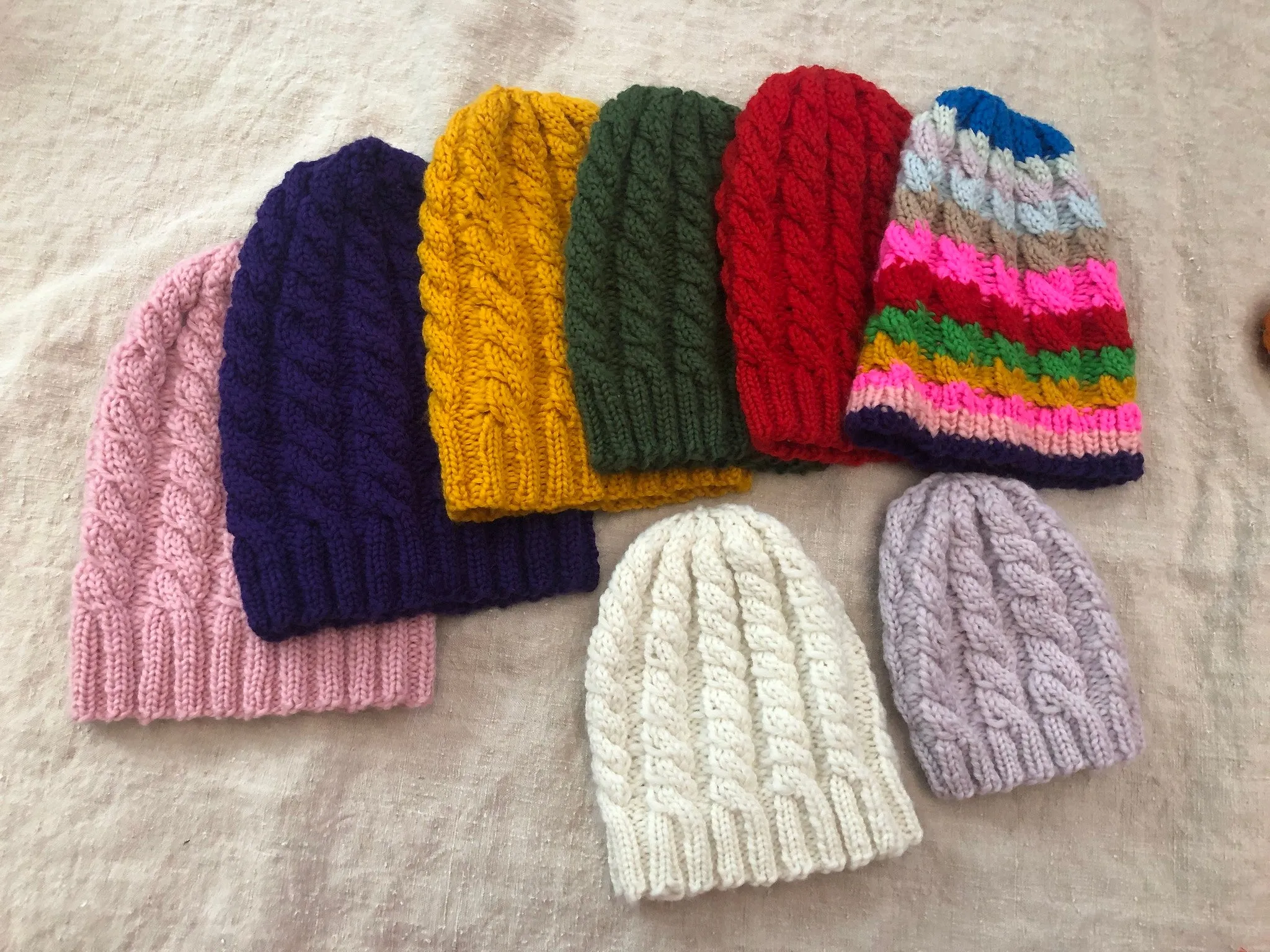 Classic Cable Beanie- PATTERN - Dream