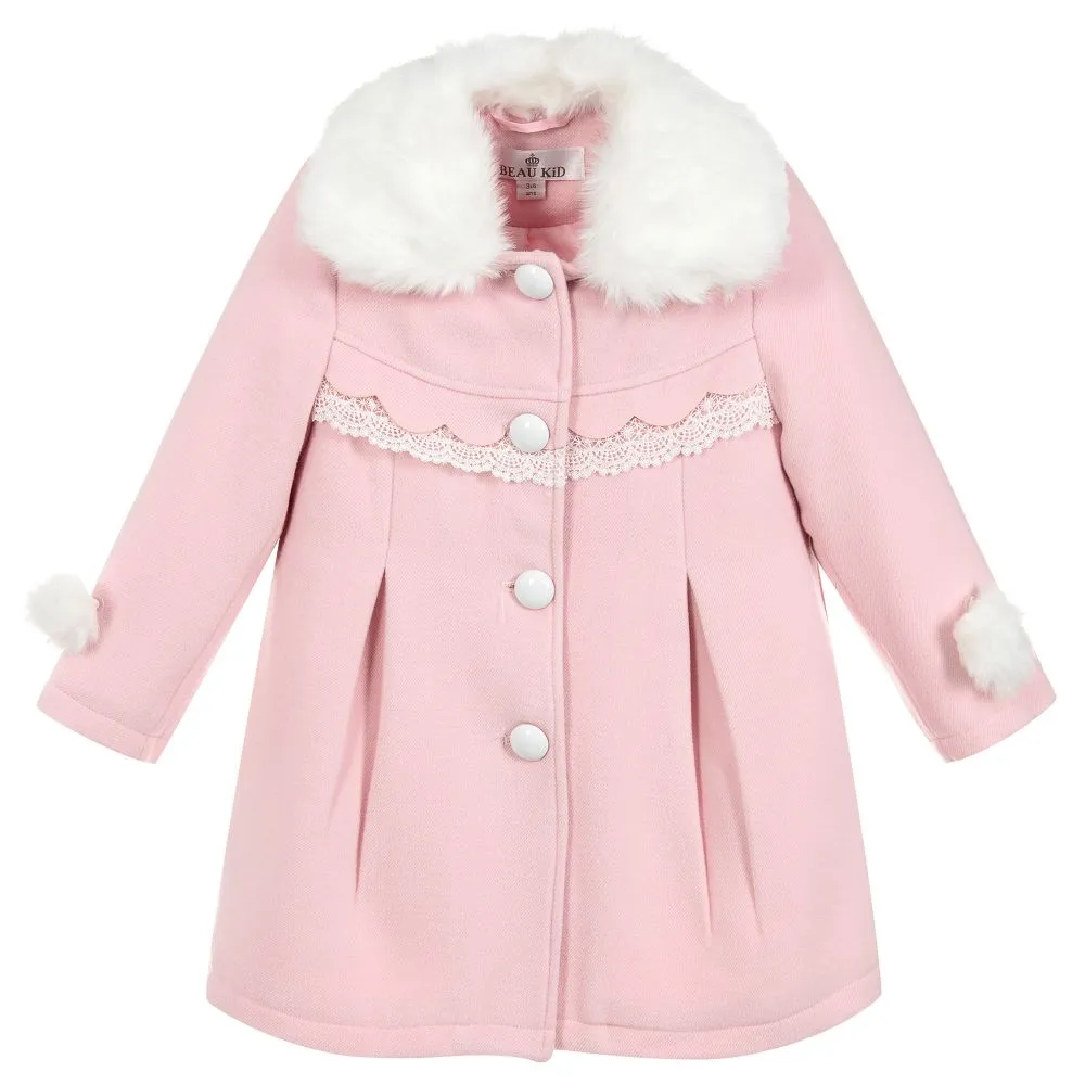 Classic girls coat & hat