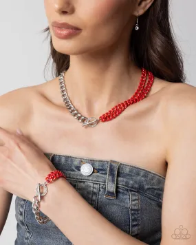 Complete Look - Red Paparazzi Accessories
