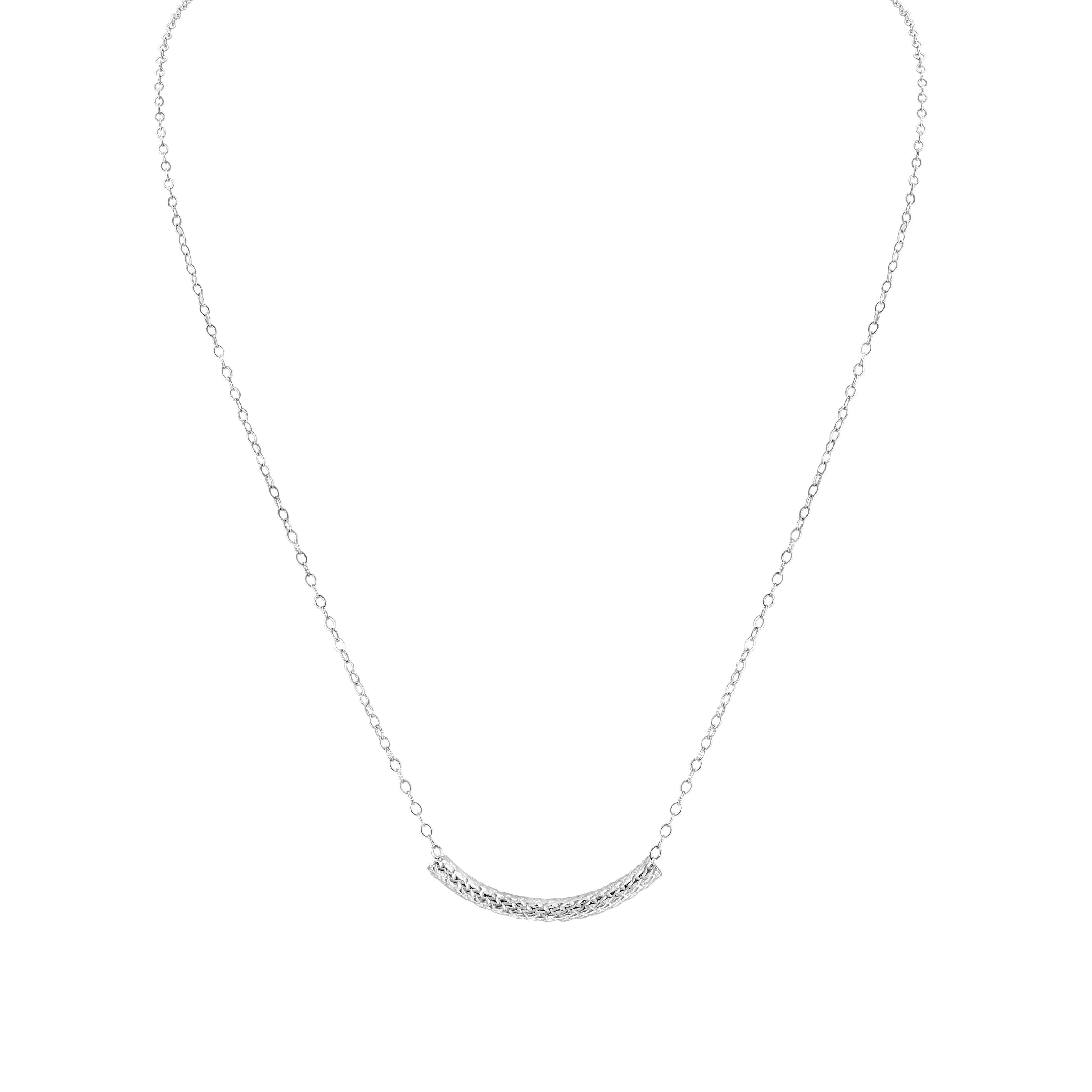 CURVED BAR NECKLACE