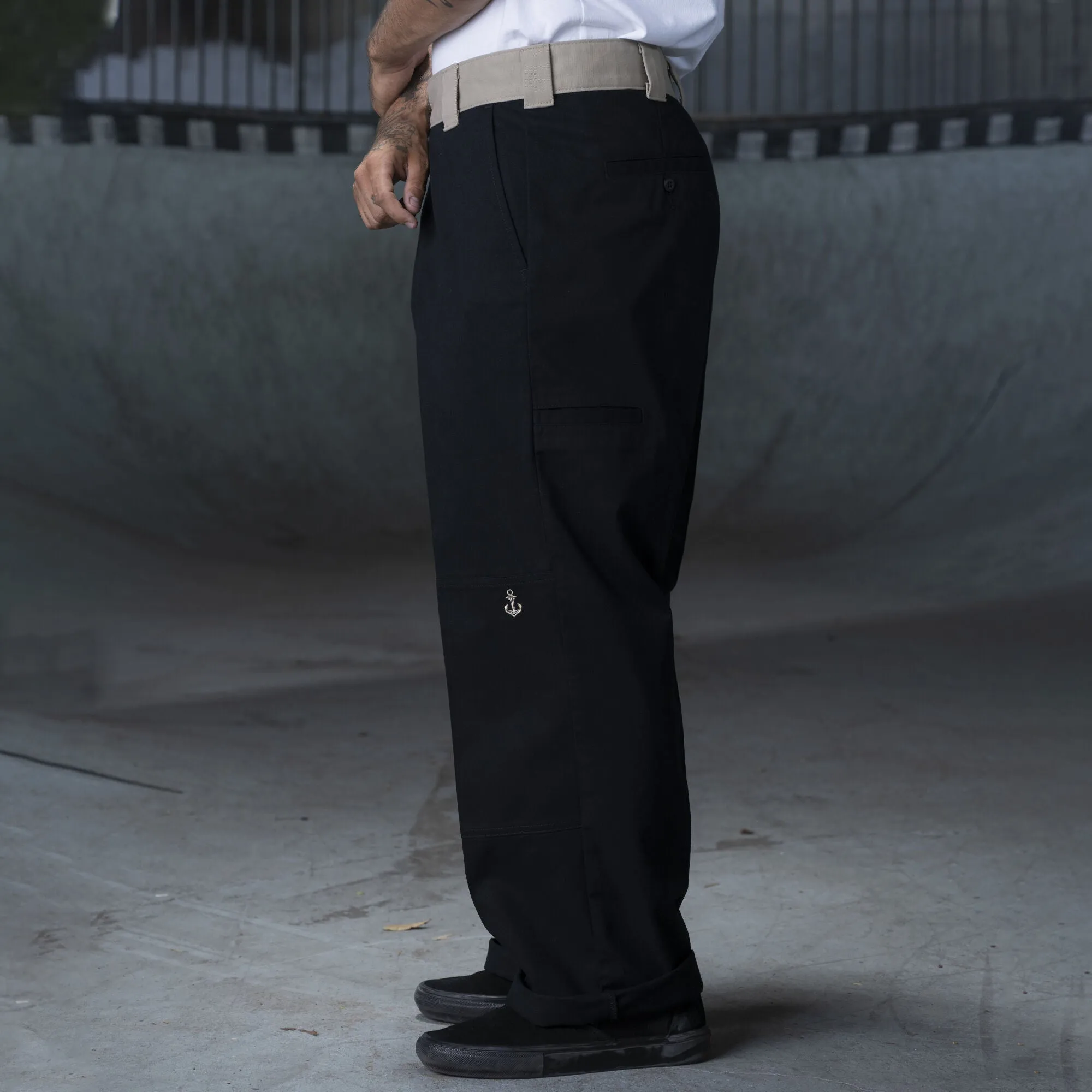 Dickies Ronnie Sandoval Double Knee Pants - Black/Desert Sand Color Block