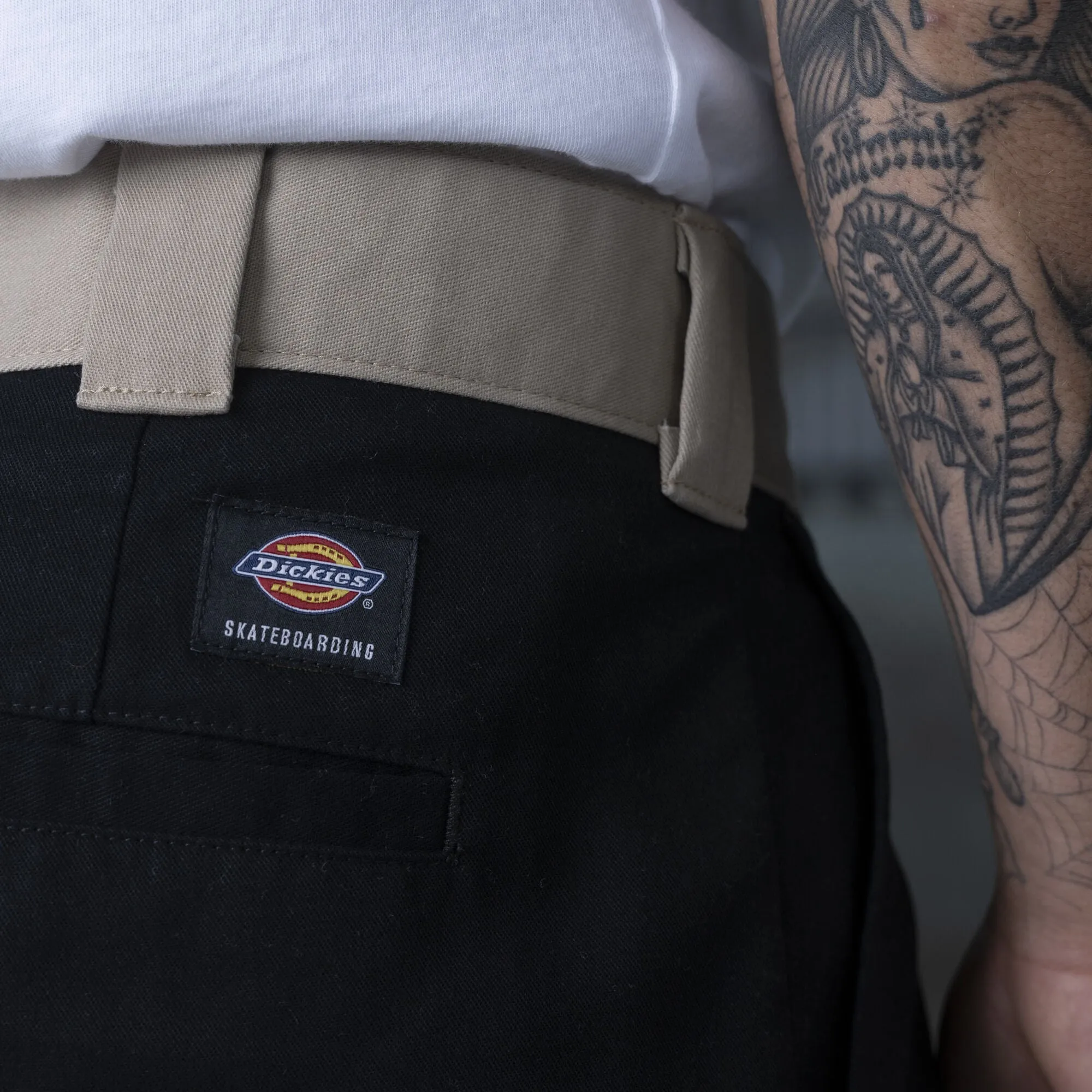 Dickies Ronnie Sandoval Double Knee Pants - Black/Desert Sand Color Block