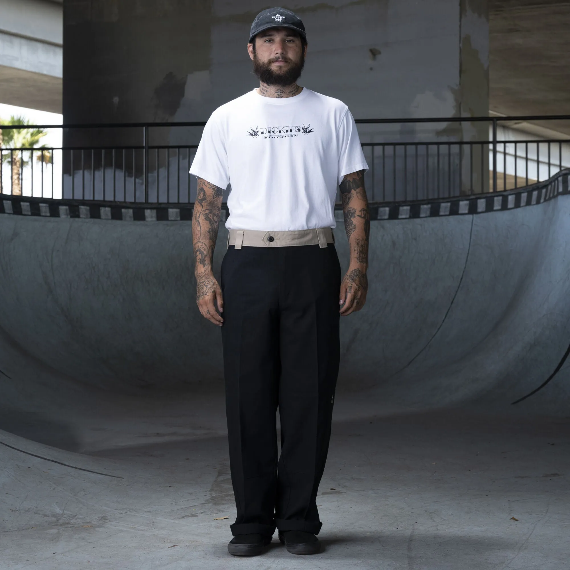Dickies Ronnie Sandoval Double Knee Pants - Black/Desert Sand Color Block