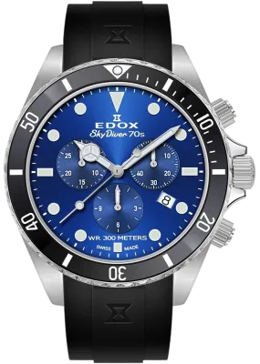 Edox Skydiver Chronograph 10238 3NCA BUI