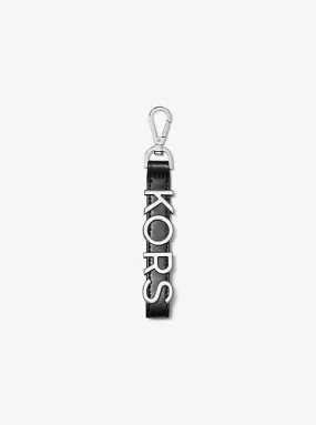 Embellished Leather Key Chain