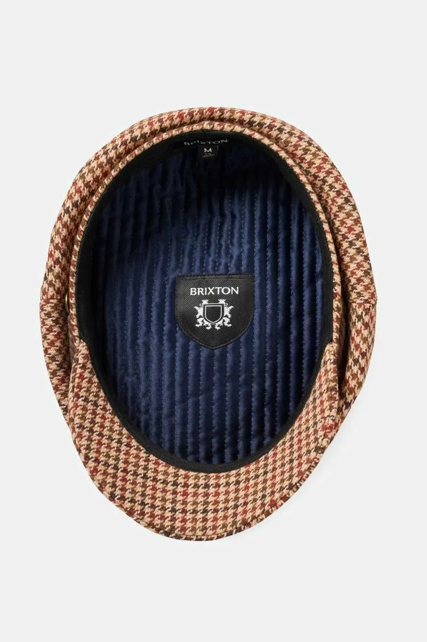 Fiddler Fisherman Cap - Tiger's Eye/Brown