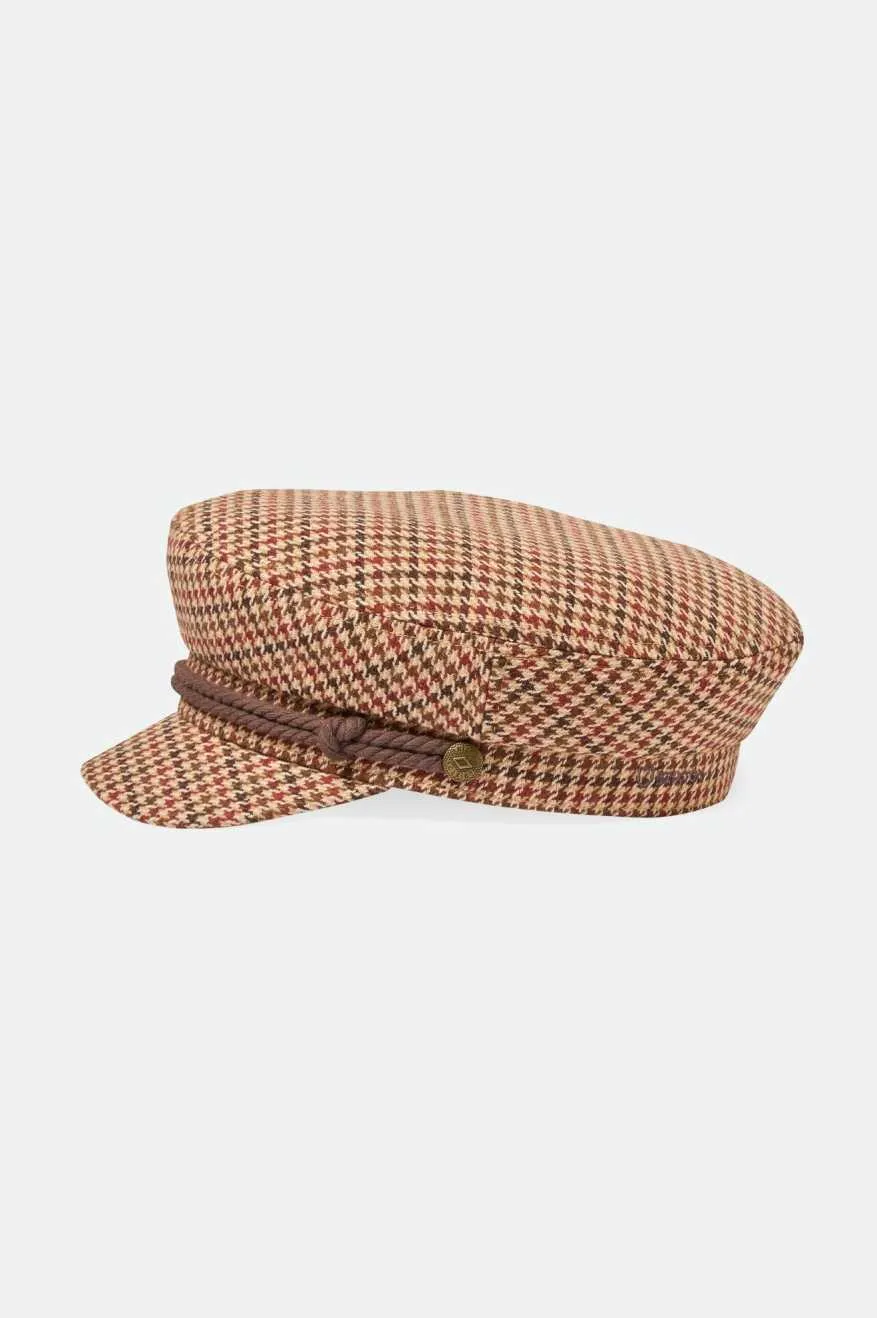 Fiddler Fisherman Cap - Tiger's Eye/Brown