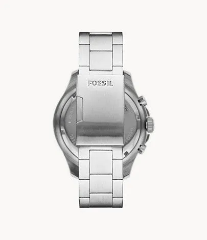 Fossil Black Dial Chronograph Mens Watch Fs5767 FB-03 Formal Casual Steel Watch For Men
