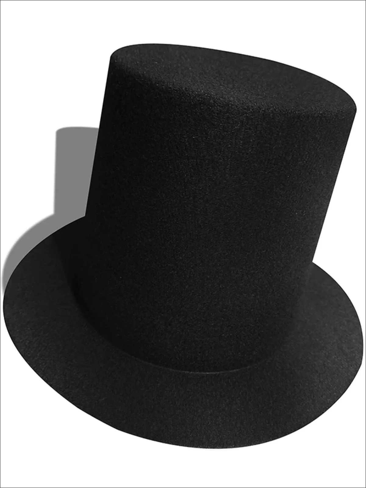 Girls Wool Mini Top Hat Fascinator (Black And Red)