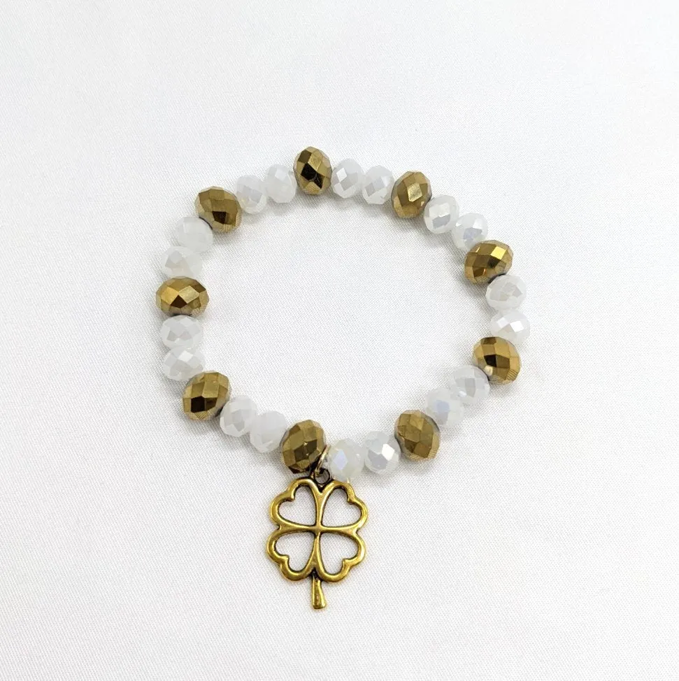 Golden Shamrock Bracelet