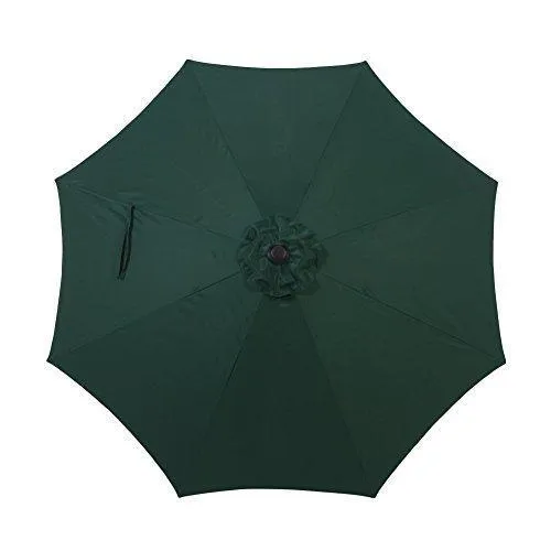 Grand Patio 10 FT Super Sturdy Aluminum Patio Umbrella, UV Protected Outdoor Umbrella, Green