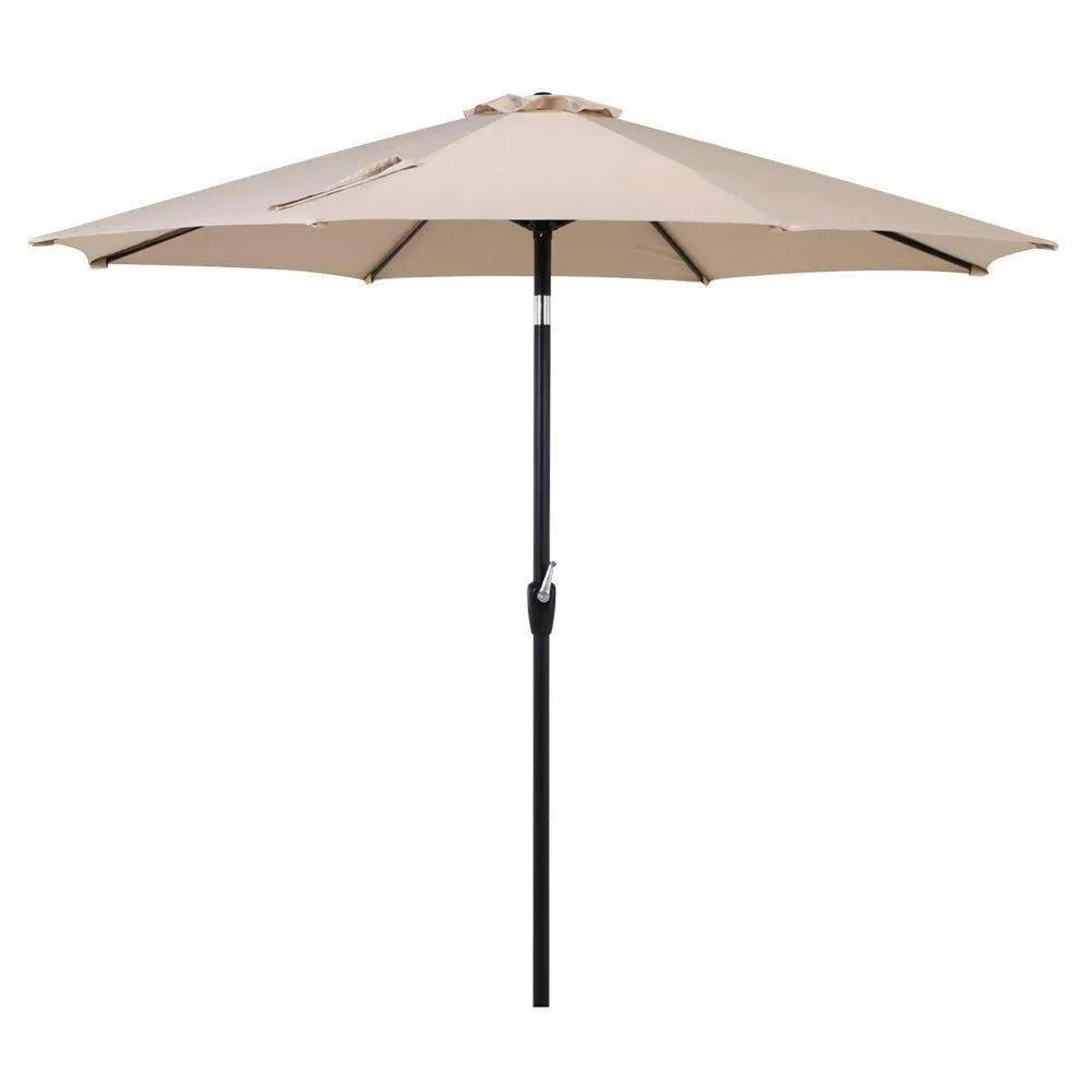 Grand Patio 10 FT Super Sturdy Aluminum Patio Umbrella, UV Protected Outdoor Umbrella, Green