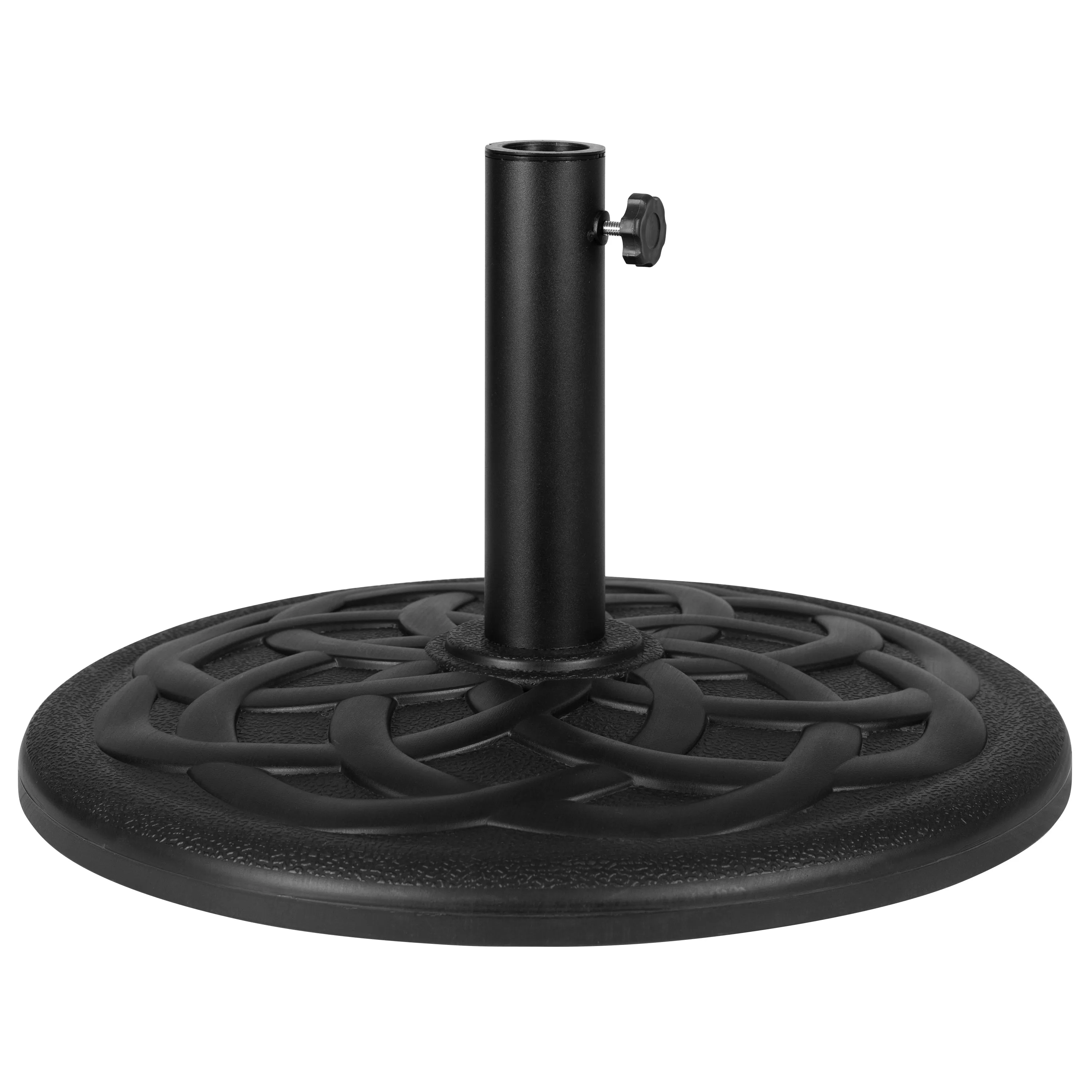 Gray Umbrella & Black Base Set GM-402003-UB19B-GY-GG