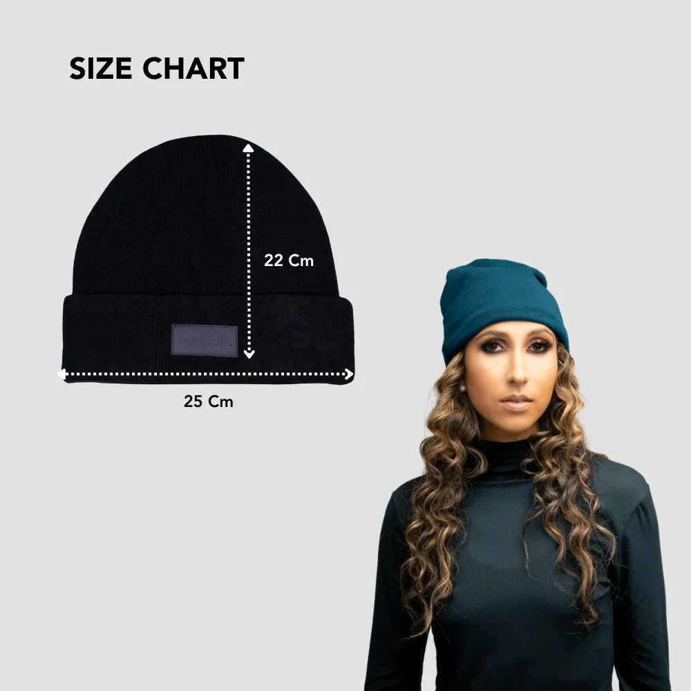 Hairbrella Classic Satin-Lined, Waterproof Beanie
