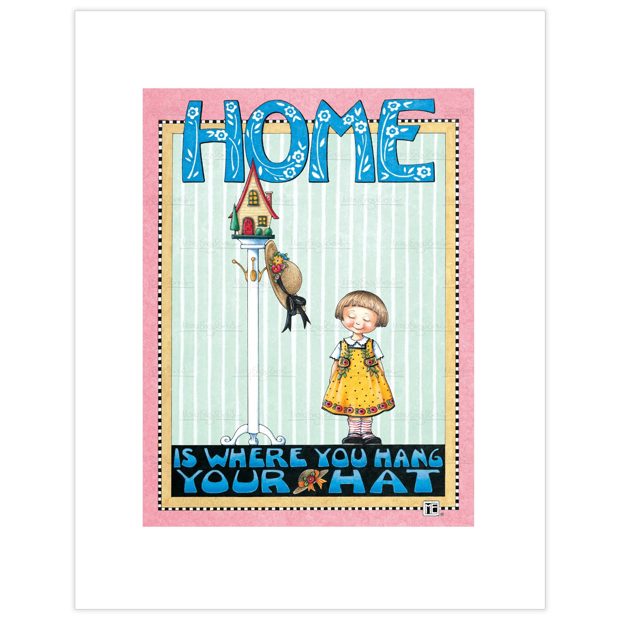 Hang Your Hat Fine Art Print