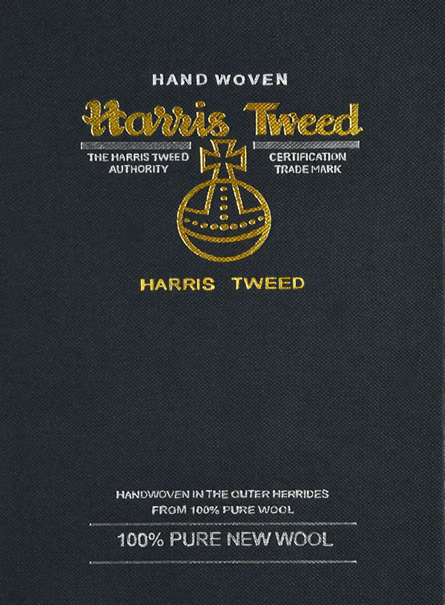Harris Tweed Welsh Gray Newsboy Cap