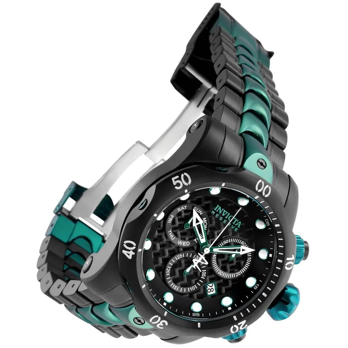 Invicta Men's Chronograph Watch - Reserve Venom Quartz Two Tone Bracelet | 32129