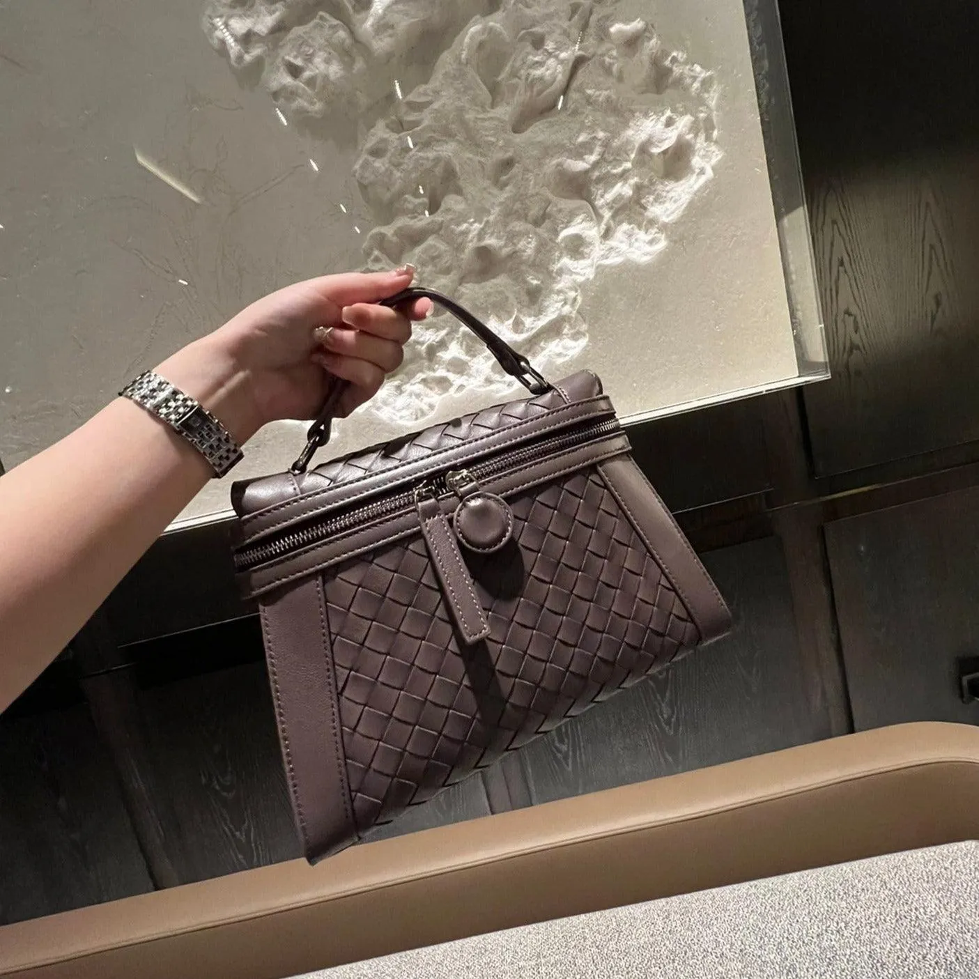 Italian Leather Box Bag, Lambskin Leather Handbag, Luxury Designer Bag, Italian Leather Box Bag, Classic Handbag