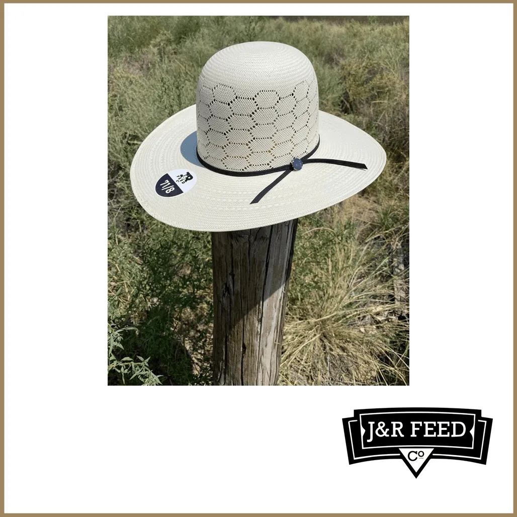 J&R HONEYCOMB STRAW HAT