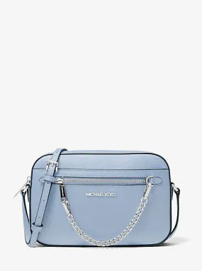 Jet Set Large Saffiano Leather Crossbody Bag