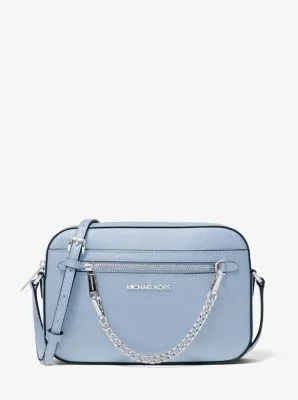 Jet Set Large Saffiano Leather Crossbody Bag